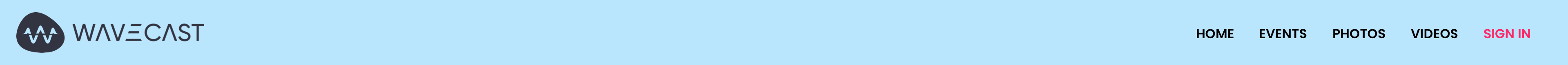 App Bar, workspace logo left and primary navigation right, shown light and dark