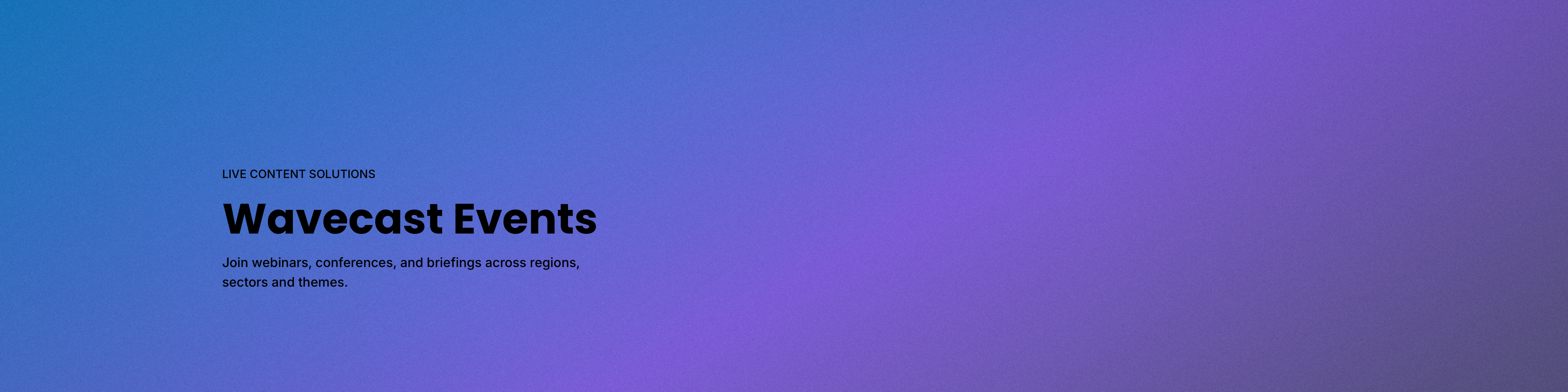 Page Header Cover, content over a full-bleed cover, shown with and without a video player and in light and dark